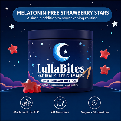 LullaBites Strawberry Star Gummies