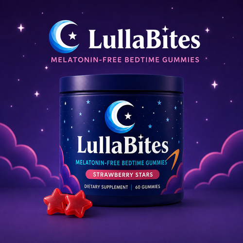 LullaBites Strawberry Star Gummies