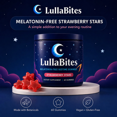 LullaBites Strawberry Star Gummies