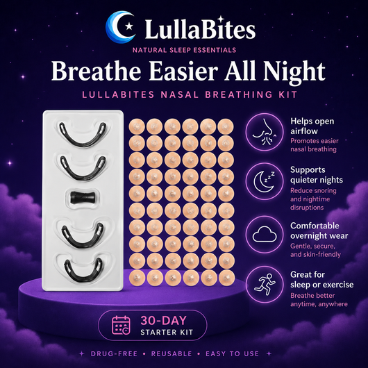 LullaBites Nasal Strips — Gentle Nighttime Comfort