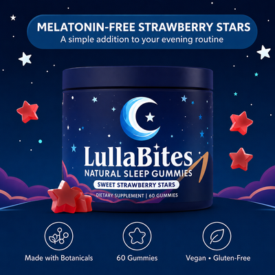 LullaBites Strawberry Star Gummies