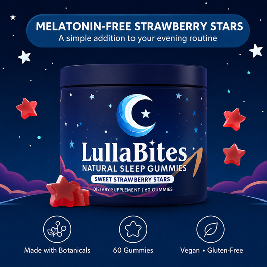 LullaBites Strawberry Star Gummies