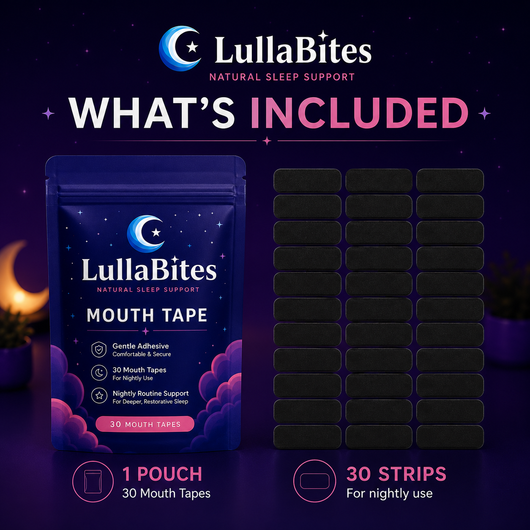 LullaBites Gentle Mouth Tape | Nasal Breathing Support