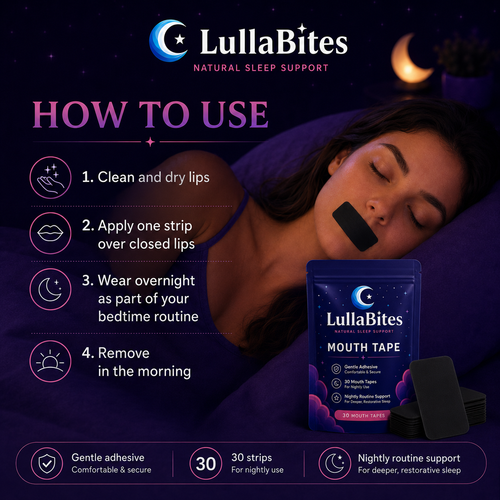 LullaBites Gentle Mouth Tape