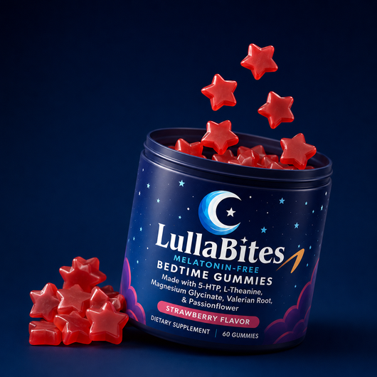 LullaBites Strawberry Star Gummies