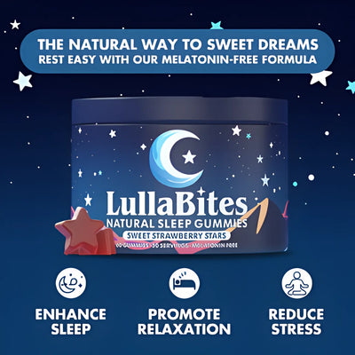 LullaBites Sleep Gummies — Melatonin-Free, Wake Up Refreshed